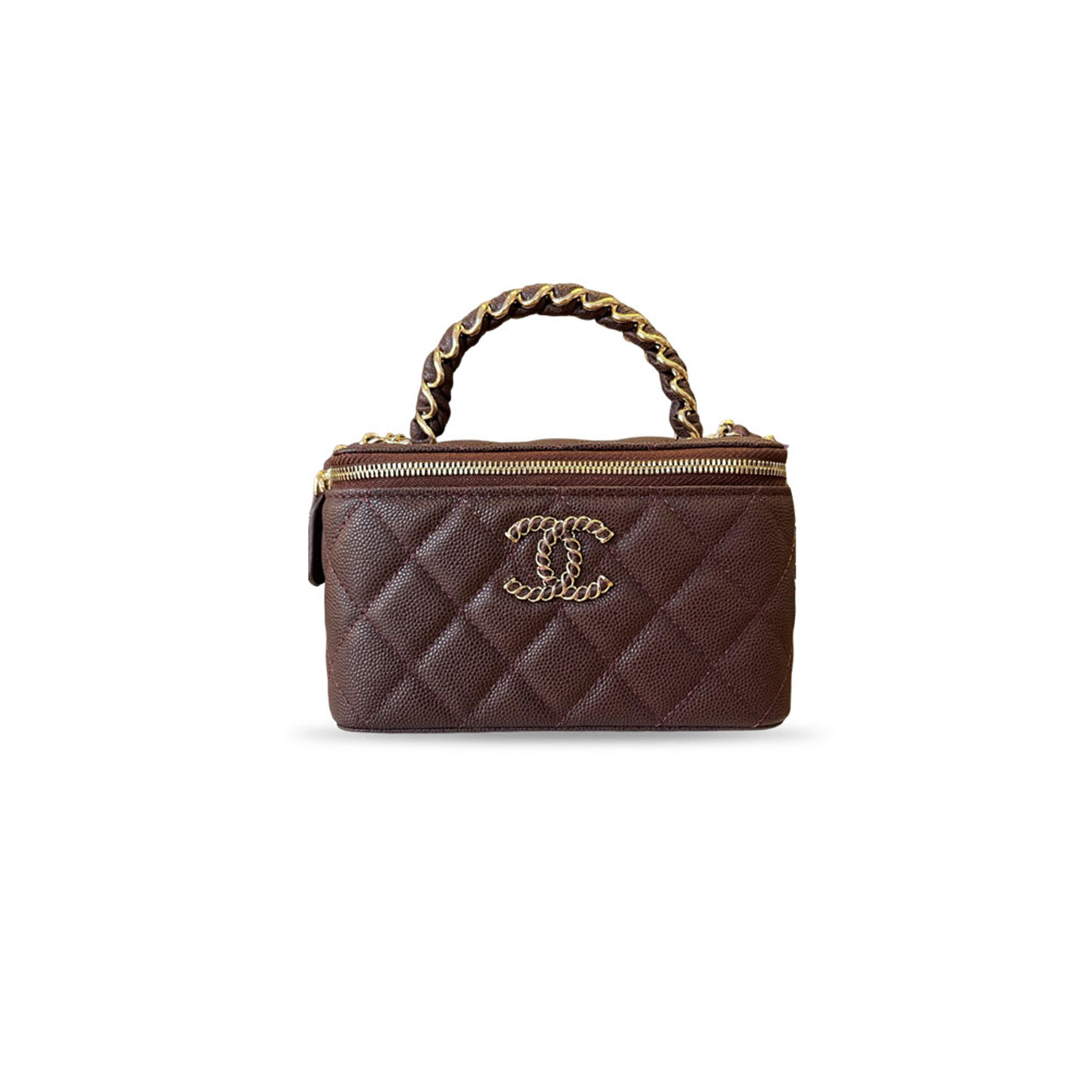 CHANEL MASTER HANDLE BOX BAG A96178 (17*9.5*8cm)